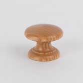 Knob style D 38mm ash lacquered wooden knob